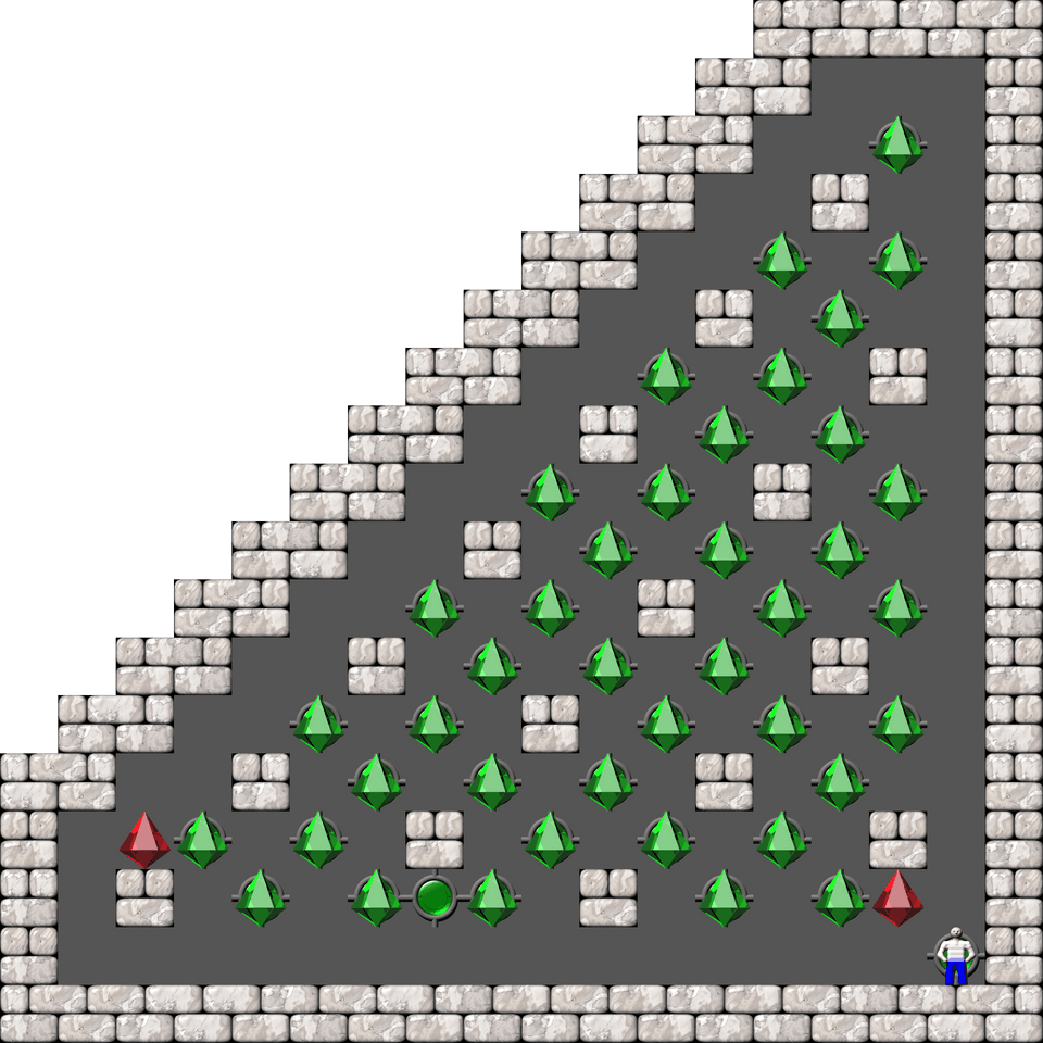 Sokoban Mass Remodel level 818